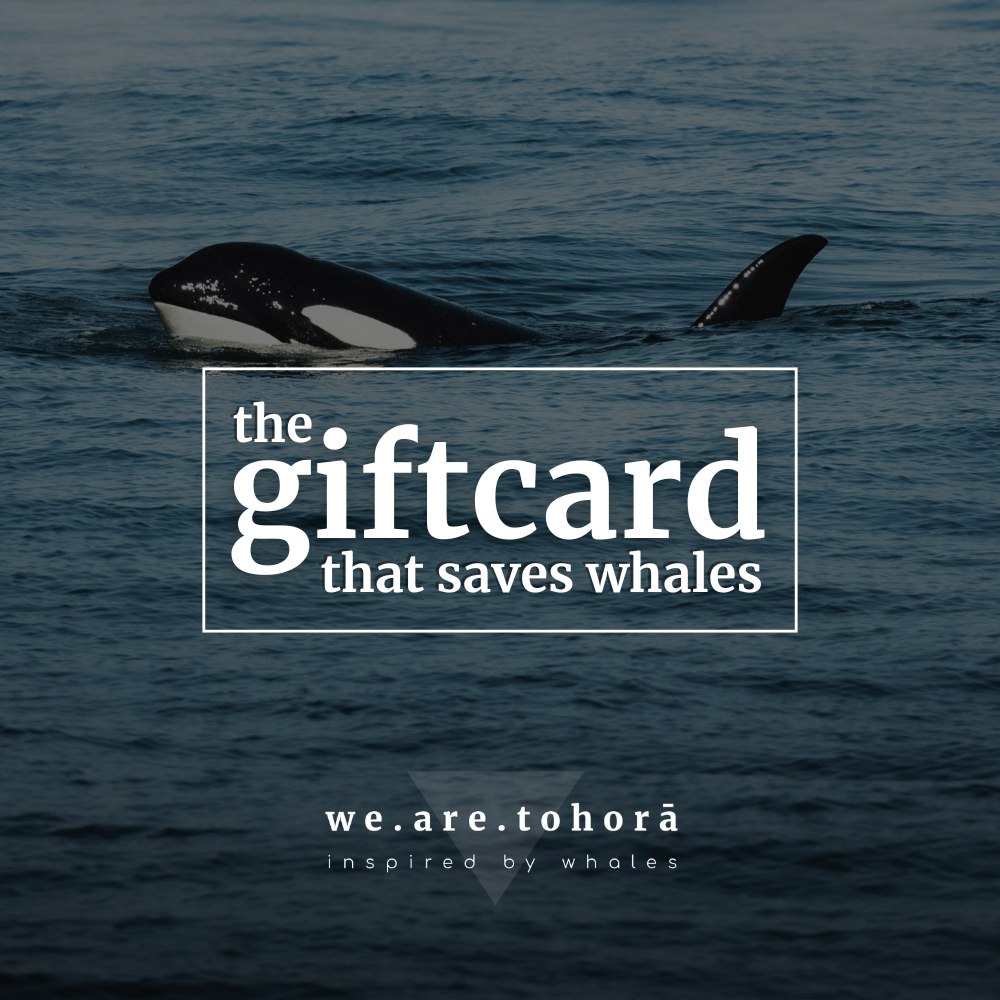 The Gift Card that saves whales