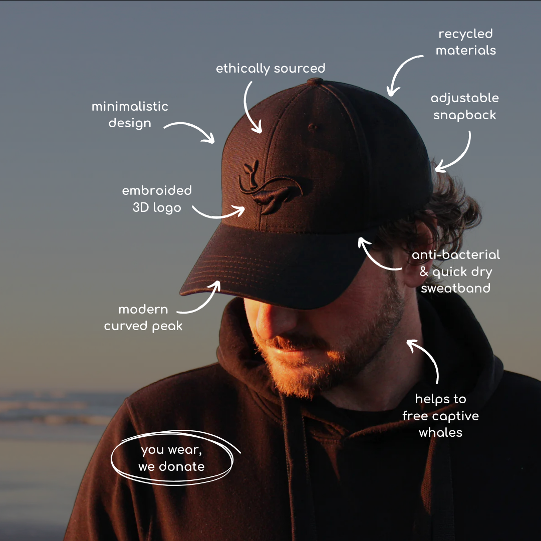 Signature Cap - deep sea black