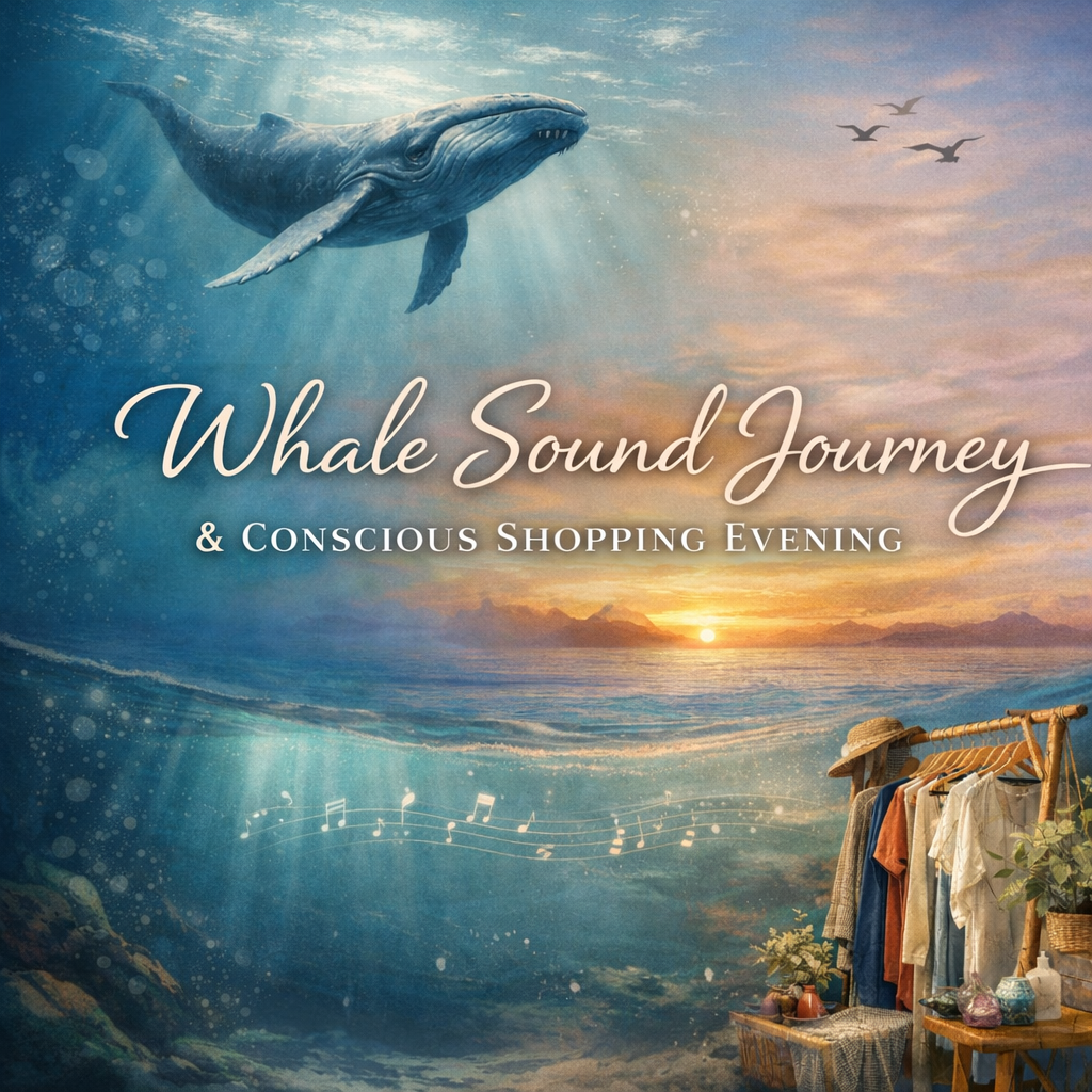 Whale Sound Journey & Conscious Shopping Evening